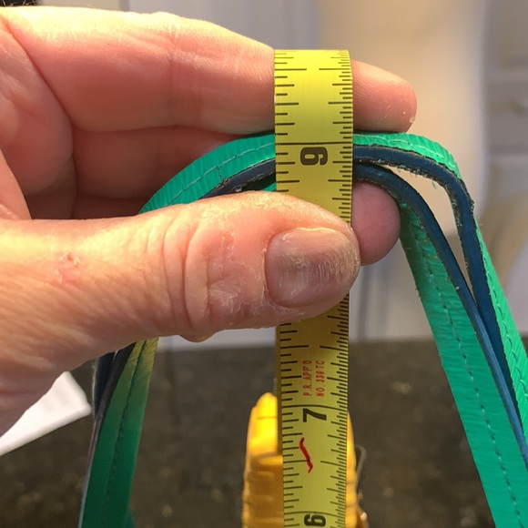 LAUREN TOTE GEMS JEWELS GREEN EMBELLISHED - Picture 13 of 16